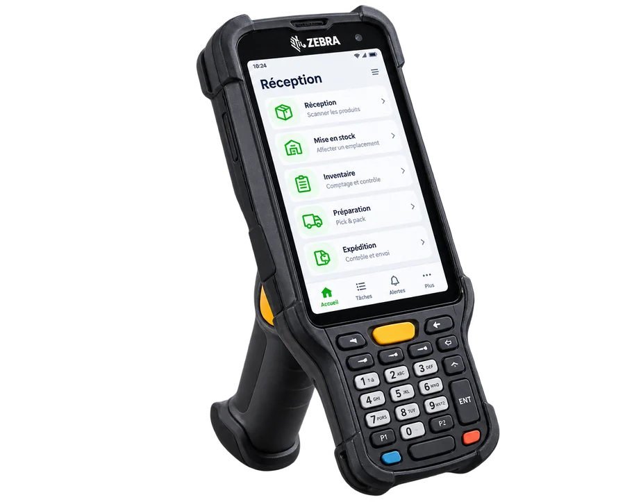 Terminal mobile PDA avec l'application de réception SupplyStation