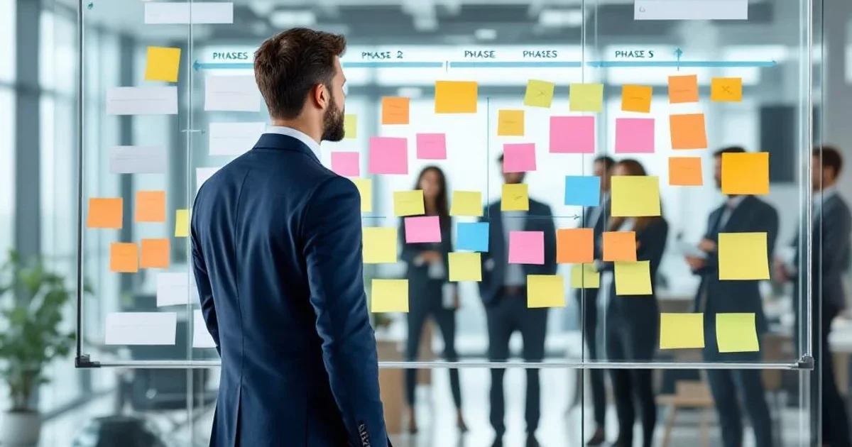 Tableau roadmap supply chain PME par phase de CA : outils, processus et effectif recommandés de 0 à 5M, 5 à 15M, 15 à 30M, 30 à 50M euros de chiffre d'affaires