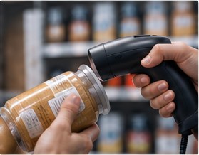 Scan d’un produit en point de vente